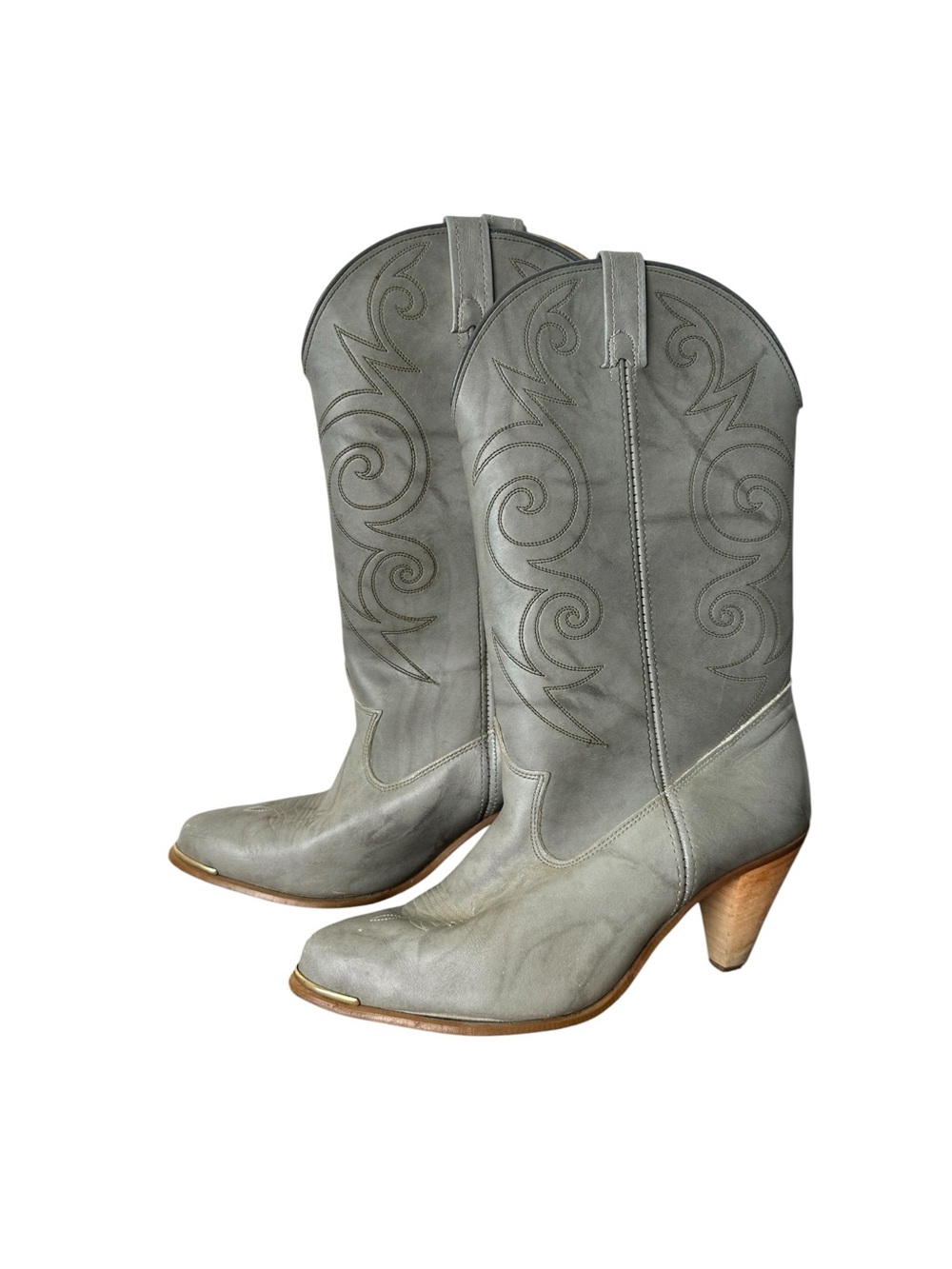 Dingo Grey Western cowgirl boots